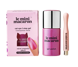 Le Mini Macaron Cat Eye Gel Polish (Magnet Medfølger) - Cosmopolitan Velvet  hos parfumerihamoghende.dk 